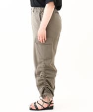 OLLHV30119 eur3(エウルキューブ) 【大きいサイズ】カーゴパンツ カーキ(36)