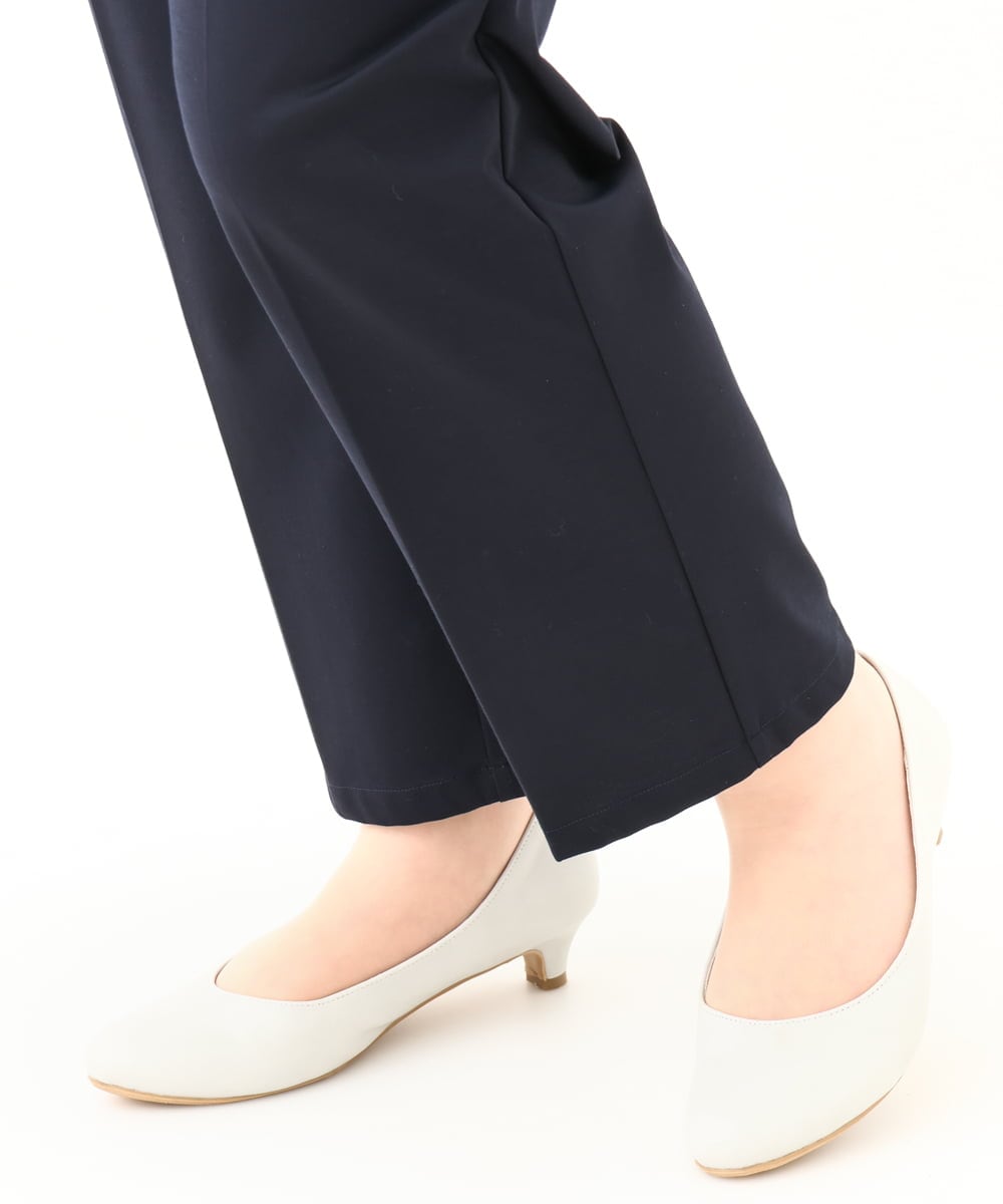 OLLHV32139 eur3(エウルキューブ) 【大きいサイズ/セットアップ対応】接触冷感カノコパンツ ネイビー(57)