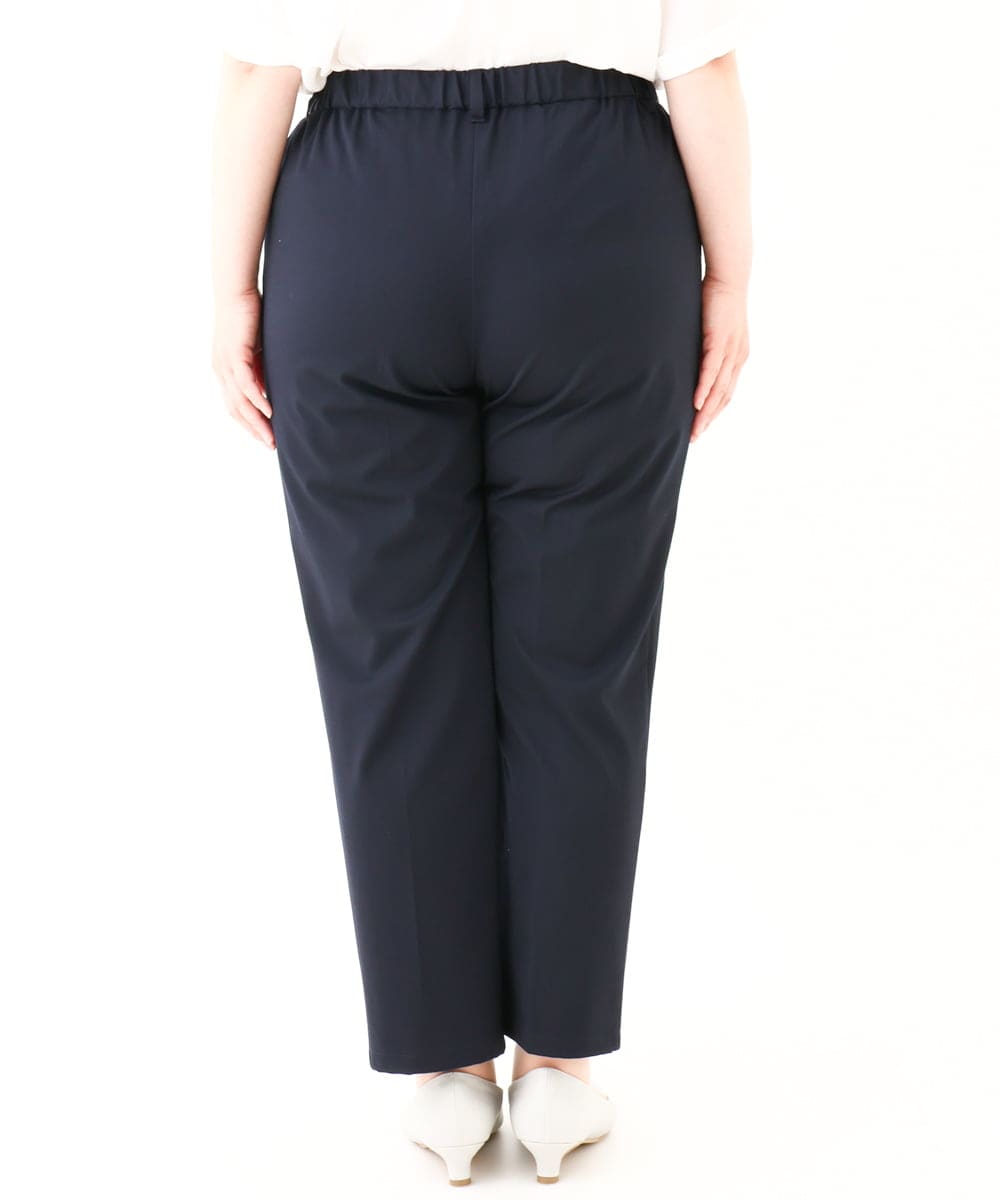 OLLHV32139 eur3(エウルキューブ) 【大きいサイズ/セットアップ対応】接触冷感カノコパンツ ネイビー(57)