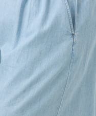 OLLID35109 eur3(エウルキューブ) 【大きいサイズ】ライトオンスデニムパンツ ライトブルー