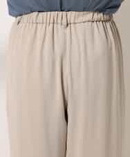 OLLIM40090 eur3(エウルキューブ) 【大きいサイズ】セミワイドパンツ ベージュ(82)