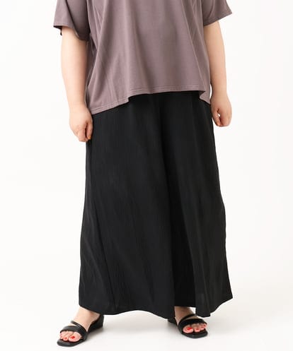 OLLIV38099 eur3 【大きいサイズ】ドライヴィンテージワイドパンツ