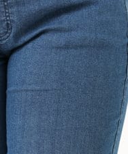 OLLIV39089 eur3(エウルキューブ) 【大きいサイズ/接触冷感】デニムレギンスパンツ ネイビー(57)