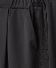 OLLIV40119 eur3(エウルキューブ) 【大きいサイズ/接触冷感】ラメラインパンツ ブラック(94)