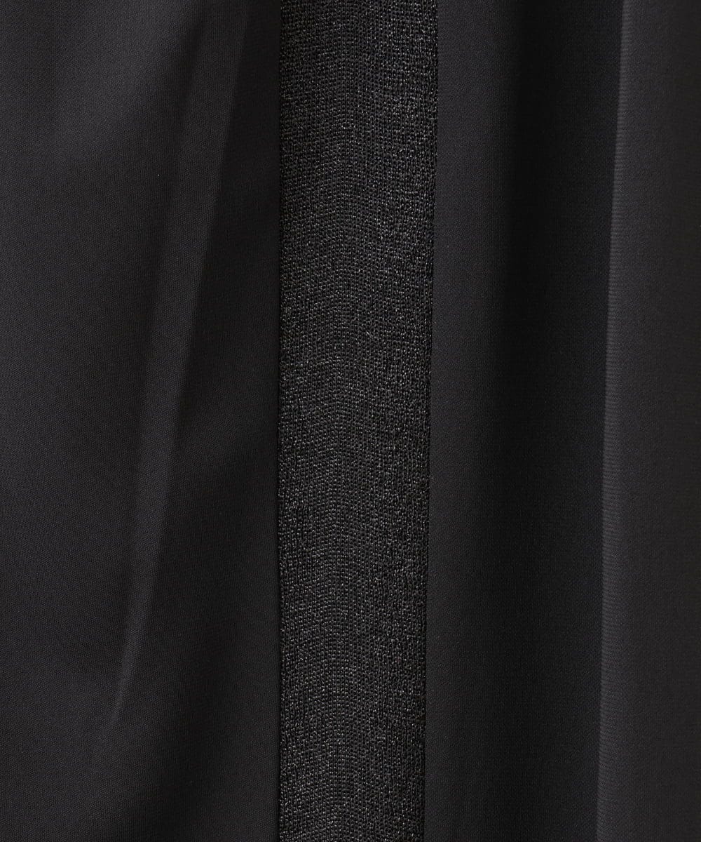 OLLIV40119 eur3(エウルキューブ) 【大きいサイズ/接触冷感】ラメラインパンツ ブラック(94)