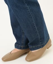 OLLJA08109 eur3(エウルキューブ) 【大きいサイズ】ストレッチストレートデニム ブルー(55)