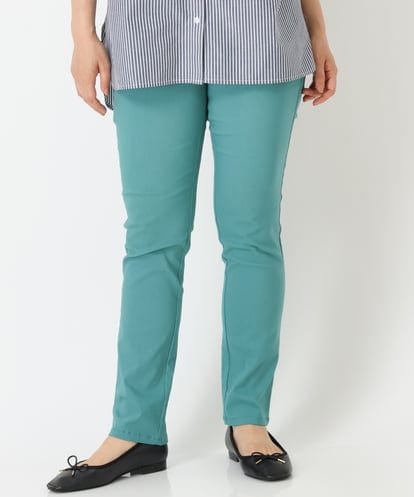 OLLJP07075  【大きいサイズ】ストレッチスリムパンツ