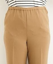 OLLJP09090 eur3(エウルキューブ) 【大きいサイズ】ストレッチフレアパンツ キャメル(83)