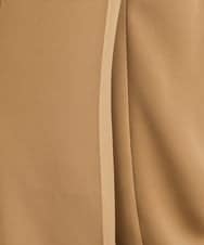 OLLJP09090 eur3(エウルキューブ) 【大きいサイズ】ストレッチフレアパンツ キャメル(83)