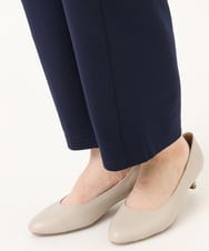 OLLKA03099 eur3(エウルキューブ) 【WEB先行販売】【大きいサイズ】ポンチストレートパンツ ネイビー(57)