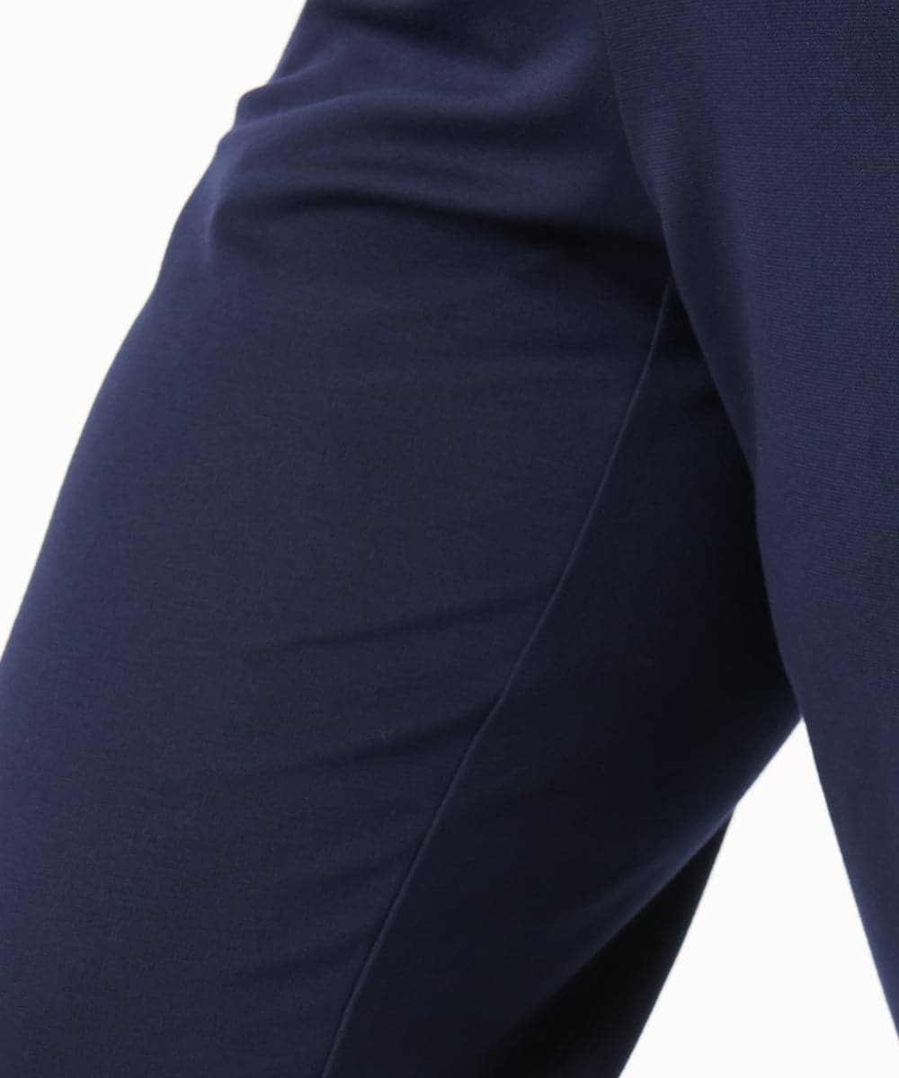 OLLKA03099 eur3(エウルキューブ) 【WEB先行販売】【大きいサイズ】ポンチストレートパンツ ネイビー(57)