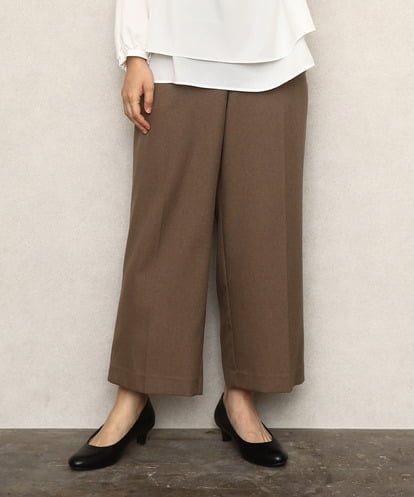OLLKA07139 eur3 【大きいサイズ/11号サイズあり】ソフィーツイルセンタープレスパンツ