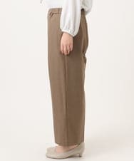 OLLKA07139 eur3(エウルキューブ) 【大きいサイズ/11号サイズあり】ソフィーツイルセンタープレスパンツ モカ(84)