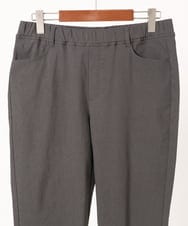 OLLKA09089 eur3(エウルキューブ) 【WEB先行販売】【大きいサイズ】ストレッチスリムパンツ ダークグレー(93)