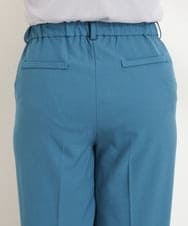OLLKP01090 eur3(エウルキューブ) 【雑誌掲載】【大きいサイズ】定番美脚ストレートパンツ ブルー(55)
