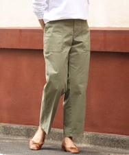OLLKP10100 eur3(エウルキューブ) 【雑誌掲載】【大きいサイズ】ベイカーパンツ カーキ(36)