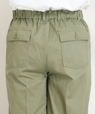 OLLKP10100 eur3(エウルキューブ) 【雑誌掲載】【大きいサイズ】ベイカーパンツ カーキ(36)