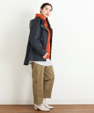 OLLKP10100 eur3(エウルキューブ) 【雑誌掲載】【大きいサイズ】ベイカーパンツ キャメル(83)