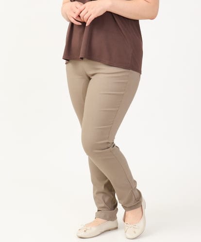 OLLKV01089 eur3 【大きいサイズ】ストレッチスリムパンツ