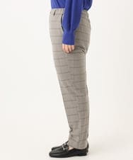 OLLLA10099 eur3(エウルキューブ) 【WEB先行販売】【大きいサイズ】ロイヤルヒート裏起毛ストレートパンツ ライトグレー(91)