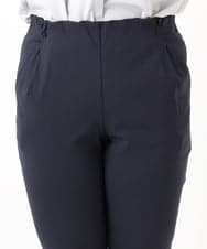 OLLLA16089 eur3(エウルキューブ) 【WEB先行販売】【シリーズ累計販売2万枚！/大きいサイズ】さらさらストレッチ裏起毛テーパードパンツ ネイビー(57)