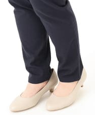 OLLLA16089 eur3(エウルキューブ) 【WEB先行販売】【シリーズ累計販売2万枚！/大きいサイズ】さらさらストレッチ裏起毛テーパードパンツ ネイビー(57)
