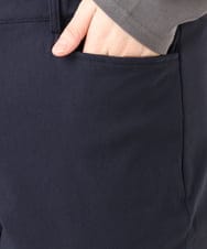 OLLLA17089 eur3(エウルキューブ) 【WEB先行販売】【大きいサイズ】さらさらストレッチ裏起毛ストレートパンツ ネイビー(57)