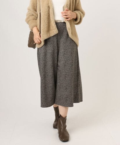 OLLLA20099  【WEB先行販売】【大きいサイズ】キュロットパンツ