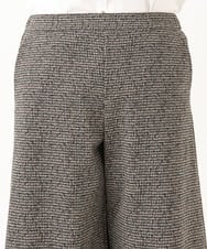 OLLLA20099 eur3(エウルキューブ) 【WEB先行販売】【大きいサイズ】キュロットパンツ ダークブラウン(87)