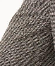 OLLLA20099 eur3(エウルキューブ) 【WEB先行販売】【大きいサイズ】キュロットパンツ ダークブラウン(87)