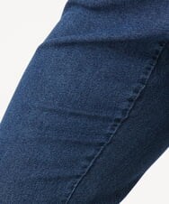 OLLLD01099 eur3(エウルキューブ) 【大きいサイズ】ストレートストレッチデニム ネイビー