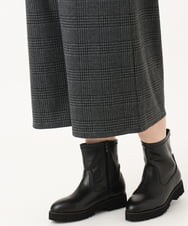 OLLLD26099 eur3(エウルキューブ) 【大きいサイズ】ジャージーキュロットパンツ ダークグレー