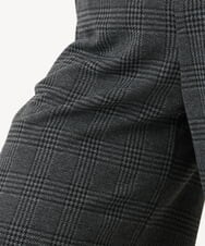 OLLLD26099 eur3(エウルキューブ) 【大きいサイズ】ジャージーキュロットパンツ ダークグレー