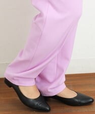OLLLP02080 eur3(エウルキューブ) 【大きいサイズ】ロイヤルヒートテーパードパンツ ライトピンク(01)