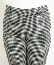 OLLLP08075 eur3(エウルキューブ) 【大きいサイズ】裏起毛ストレッチスリムパンツ ダークグレー(93)