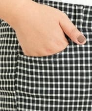 OLLLP08075 eur3(エウルキューブ) 【大きいサイズ】裏起毛ストレッチスリムパンツ ダークグレー(93)