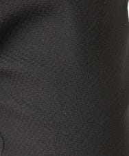 OLLLS10099 eur3(エウルキューブ) 【雑誌掲載】【大きいサイズ】ジャカードストレートパンツ ブラック(94)