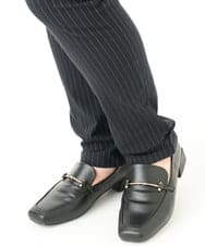 OLLLV13089 eur3(エウルキューブ) 【大きいサイズ】ストレッチスリム裏起毛パンツ ネイビー(57)