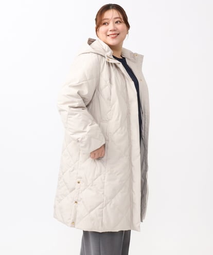 OLUAA01349 eur3 【大きいサイズ】ロングダウンコート
