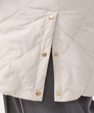 OLUAA01349 eur3(エウルキューブ) 【大きいサイズ】ロングダウンコート グレージュ(89)