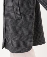 OLUAD01349 eur3(エウルキューブ) 【WEB先行販売】【大きいサイズ】ライトカシミヤウールコート モカ(84)