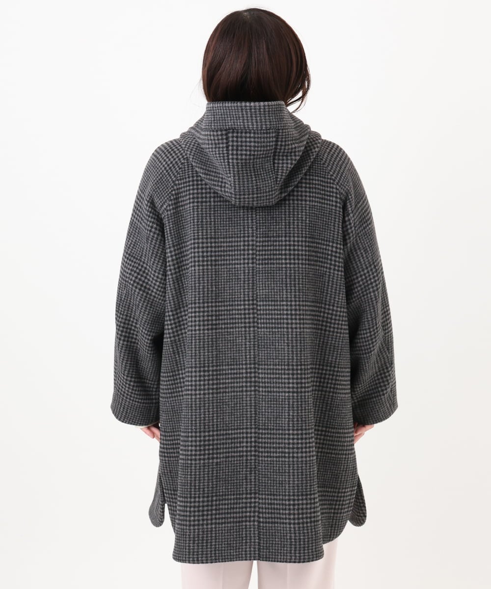 OLUAD01349 eur3(エウルキューブ) 【WEB先行販売】【大きいサイズ】ライトカシミヤウールコート モカ(84)