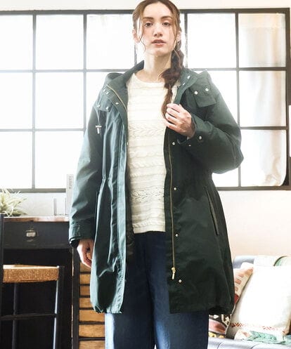 OLUAD04369 eur3 【WEB/一部店舗限定】【大きいサイズ】ライナー付フーディーコート