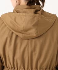 OLUAD04369 eur3(エウルキューブ) 【WEB/一部店舗限定】【大きいサイズ】ライナー付フーディーコート キャメル(83)