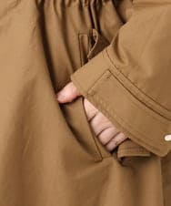 OLUAD04369 eur3(エウルキューブ) 【WEB/一部店舗限定】【大きいサイズ】ライナー付フーディーコート キャメル(83)