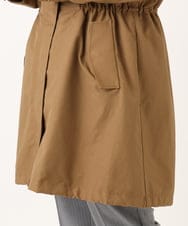 OLUAD04369 eur3(エウルキューブ) 【WEB/一部店舗限定】【大きいサイズ】ライナー付フーディーコート キャメル(83)