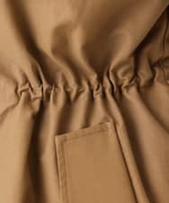 OLUAD04369 eur3(エウルキューブ) 【WEB/一部店舗限定】【大きいサイズ】ライナー付フーディーコート キャメル(83)