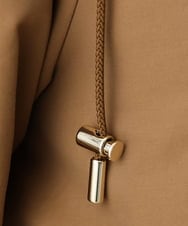 OLUAD04369 eur3(エウルキューブ) 【WEB/一部店舗限定】【大きいサイズ】ライナー付フーディーコート キャメル(83)