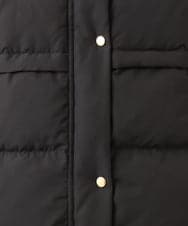 OLUAG02349 eur3(エウルキューブ) 【大きいサイズ】フードロングダウンコート ブラック