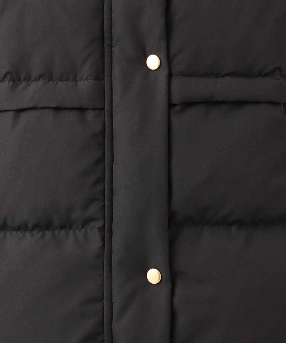 OLUAG02349 eur3(エウルキューブ) 【大きいサイズ】フードロングダウンコート ブラック